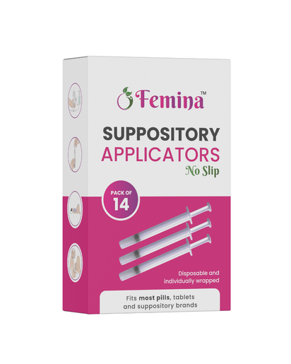 Femina Suppository Applicators No Slip(14s) - Velobiotics