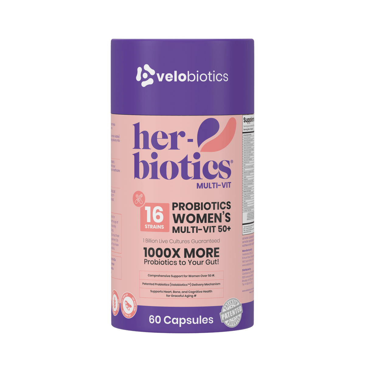 Her-Biotics Probiotika Ewig Multivitamien 50+ — image 1