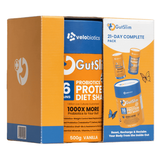 21 - DAY GUTSLIM COMPLETE PACK - Velobiotics