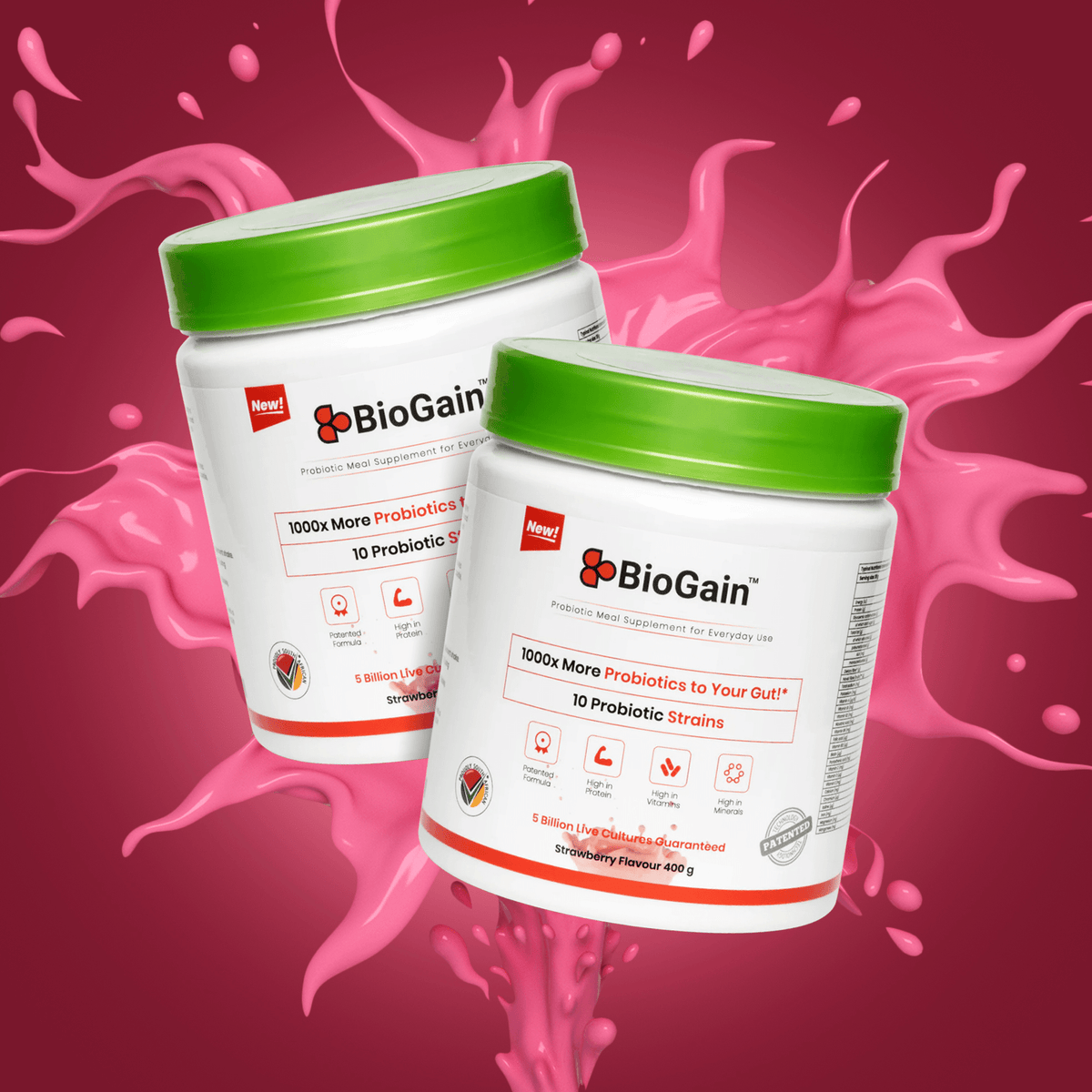 BioGain™ - Probiotika Maaltyd 400g — image 4