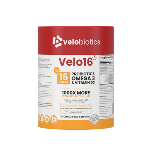 Velo16 Probiotika Omega 3 + Vit D3