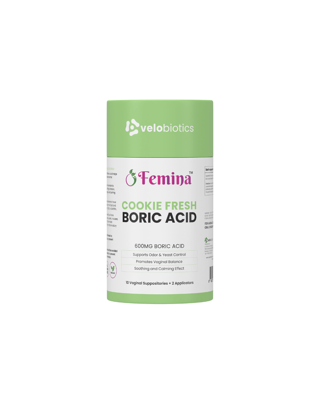Femina KOEKIE VERSKONING Boric Acid SLEGS Suppositories — image 3