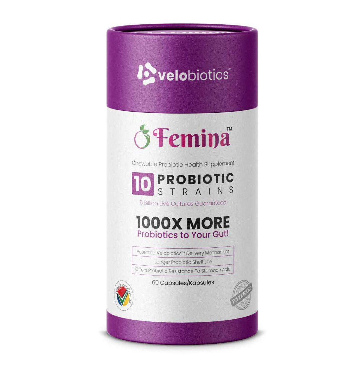 Femina™ Probiotiese Kapsules met Cranberry Uittreksel — image 1