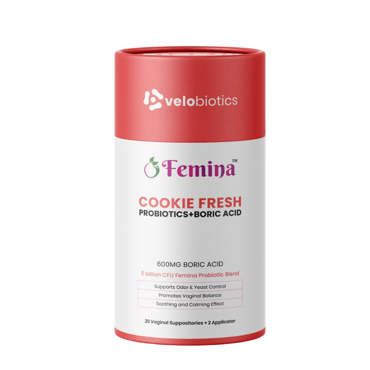 Femina Probiotics KOEKIE VARS met Boorsuur Suppositoria — image 1