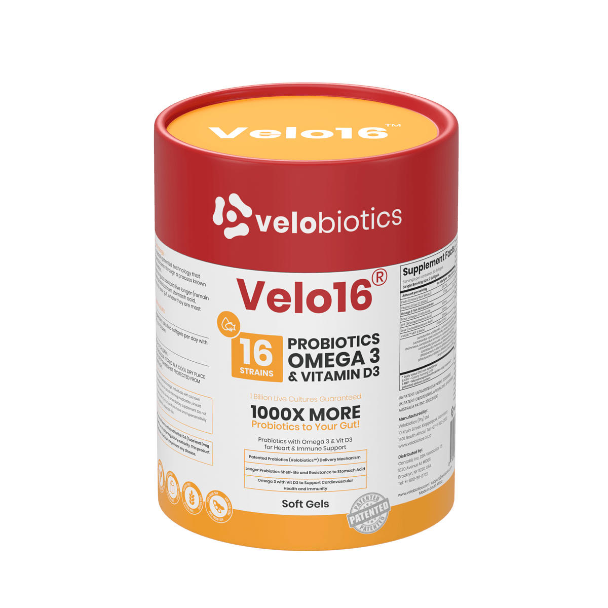 Velo16 Probiotika Omega 3 + Vit D3 — image 2