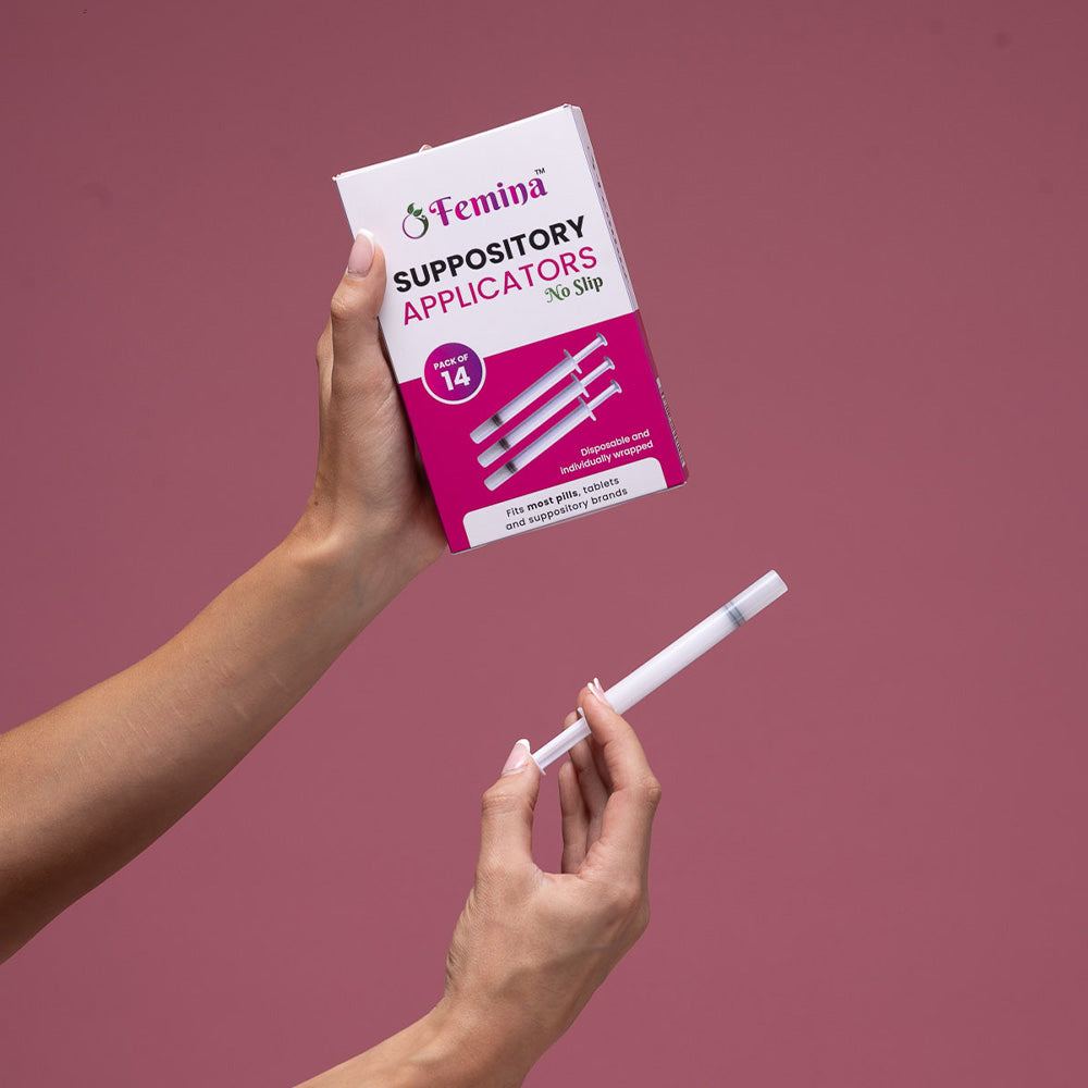 Femina Suppository Applicators No Slip(14s) - Velobiotics