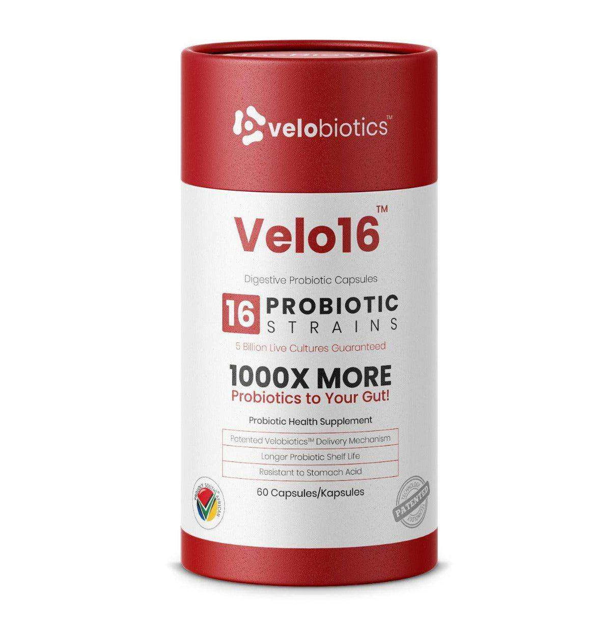 Velo16 Probiotiese Spysverteringskapsules — image 1