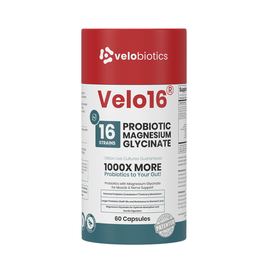 Velo16 Probiotics Magnesium Glycinate - Velobiotics