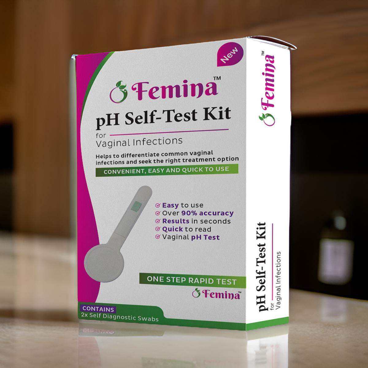 Femina Self-Toets Vaginale pH Kit — image 6